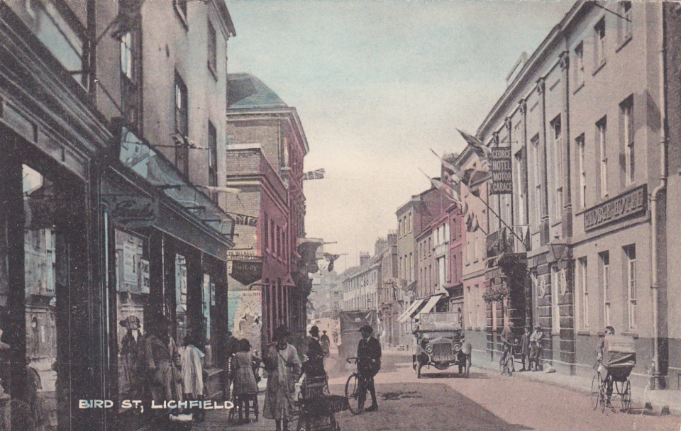 5 Postcards - Bird Street